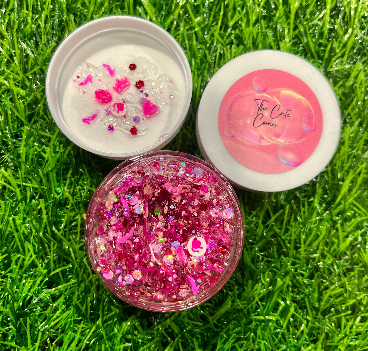 NEW BARBIE INSPIRED GLITTER HAIR GEL