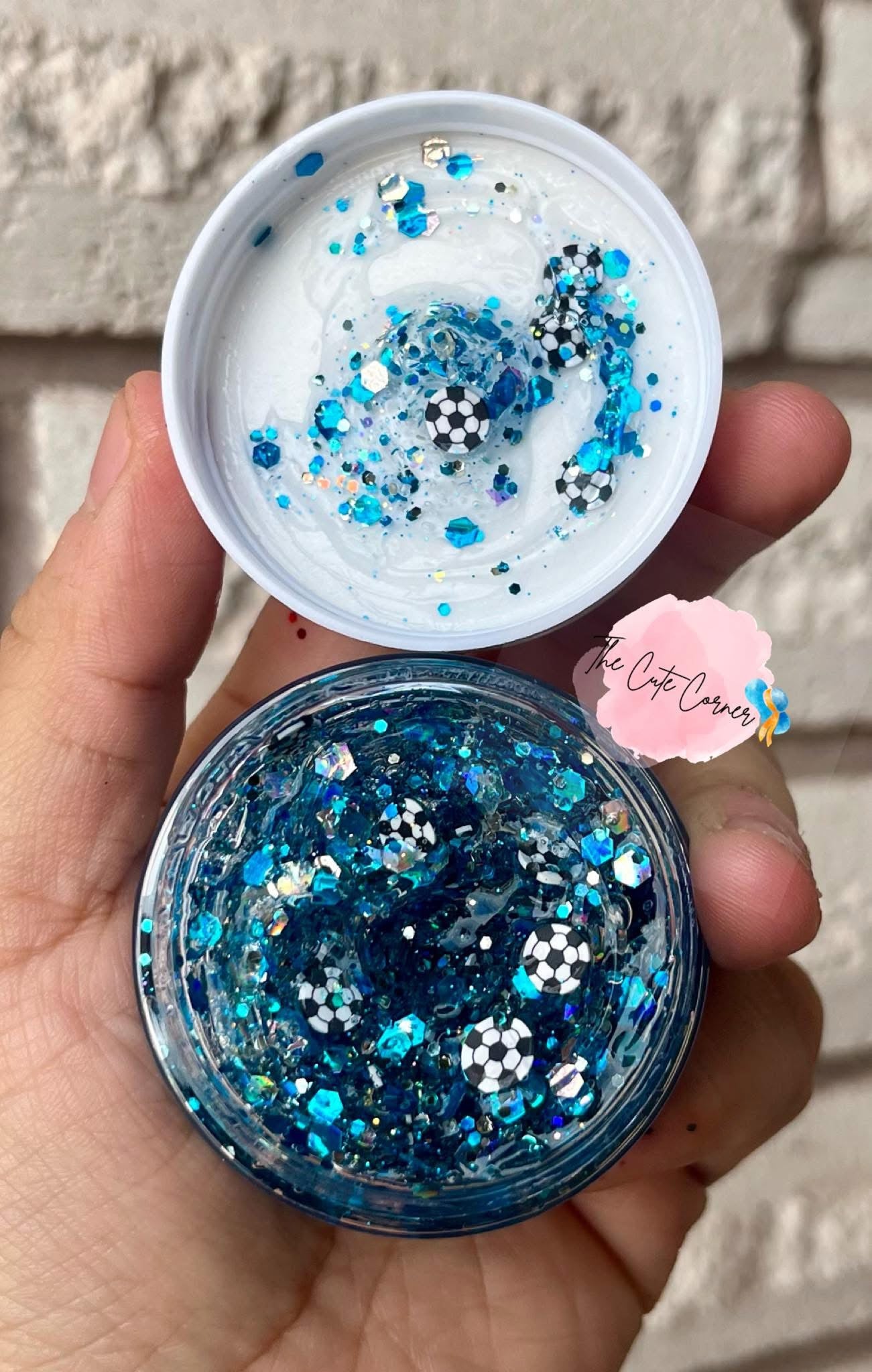 Soccer Team Glitter Hair Gel