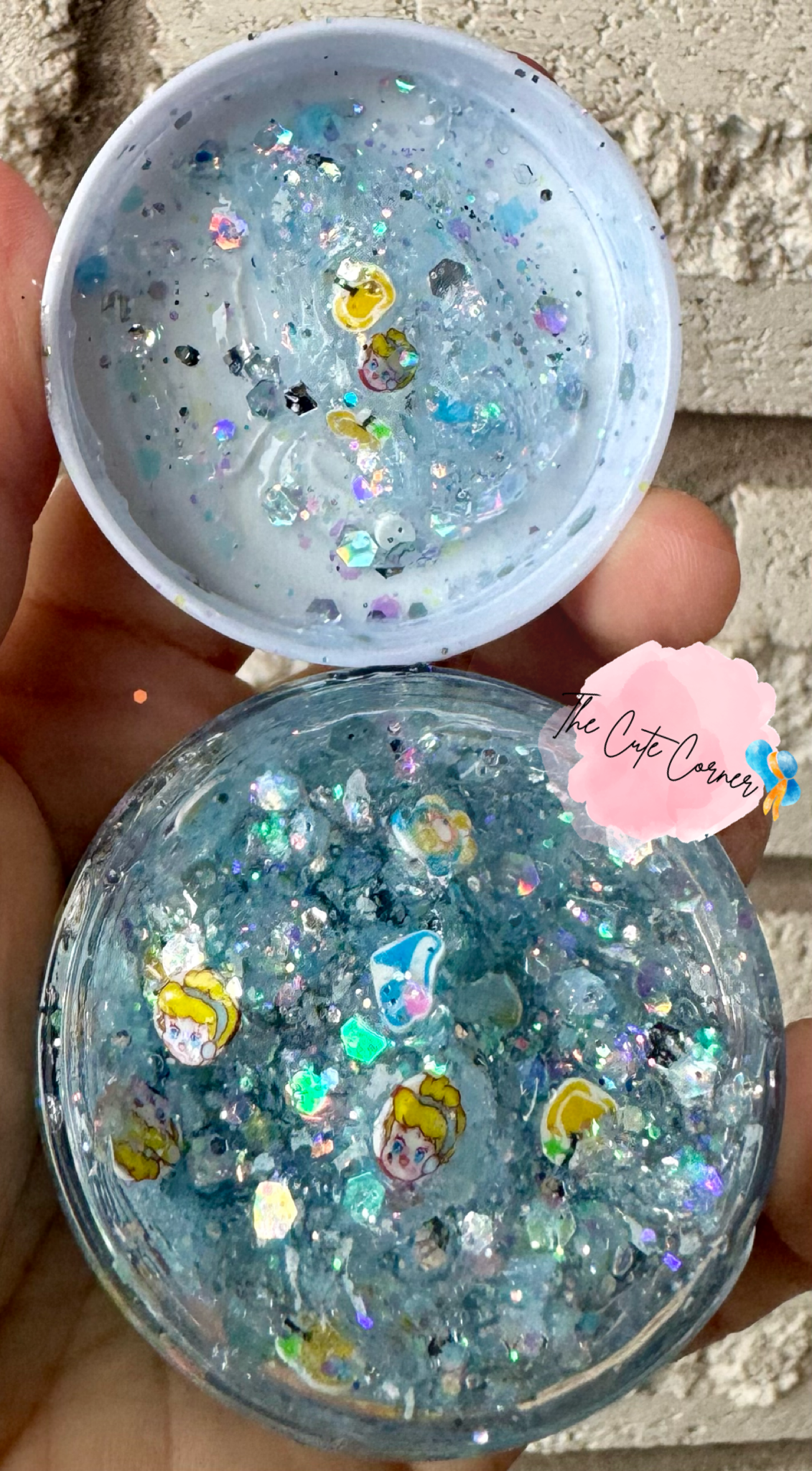 Cinderella Glitter Hair Gel