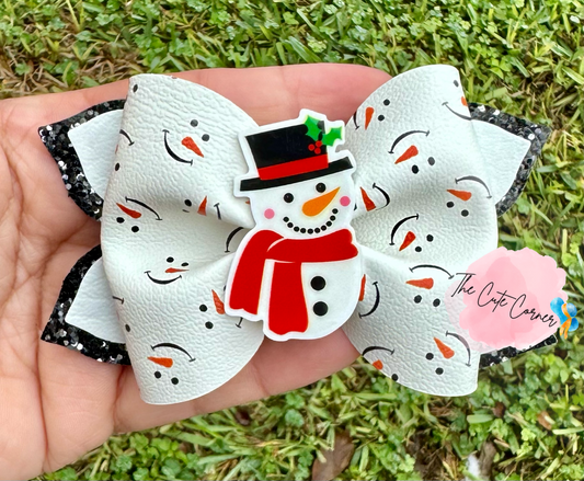 Snowman Bow